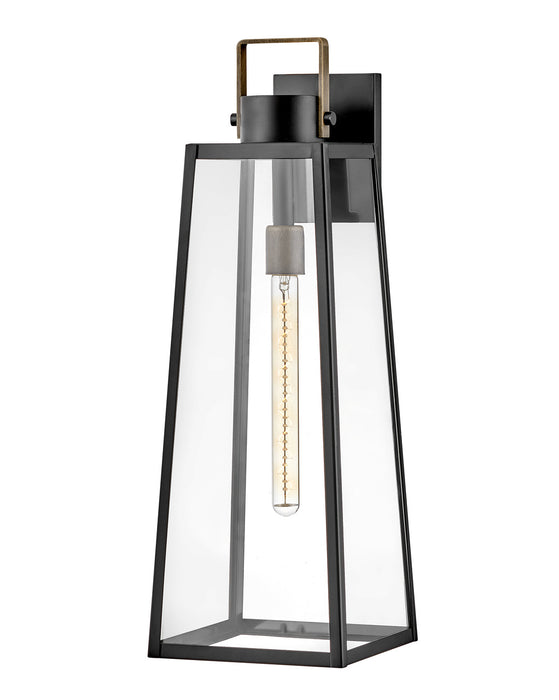 Lark 82005BK LED Wall Lantern, Black