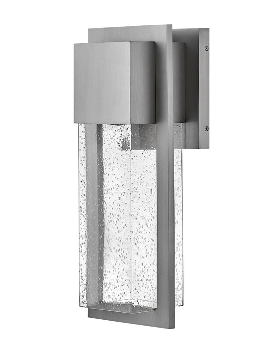 Lark 82014AL-LL LED Wall Lantern, Antique Brushed Aluminum