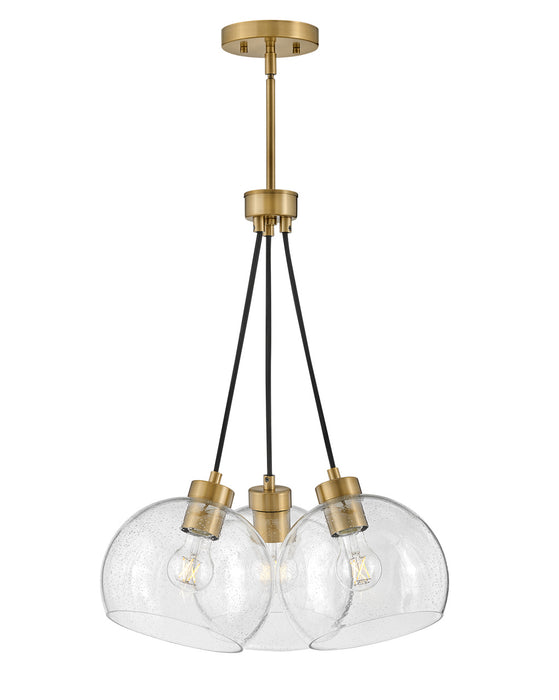 Lark 83013LCB LED Pendant, Lacquered Brass