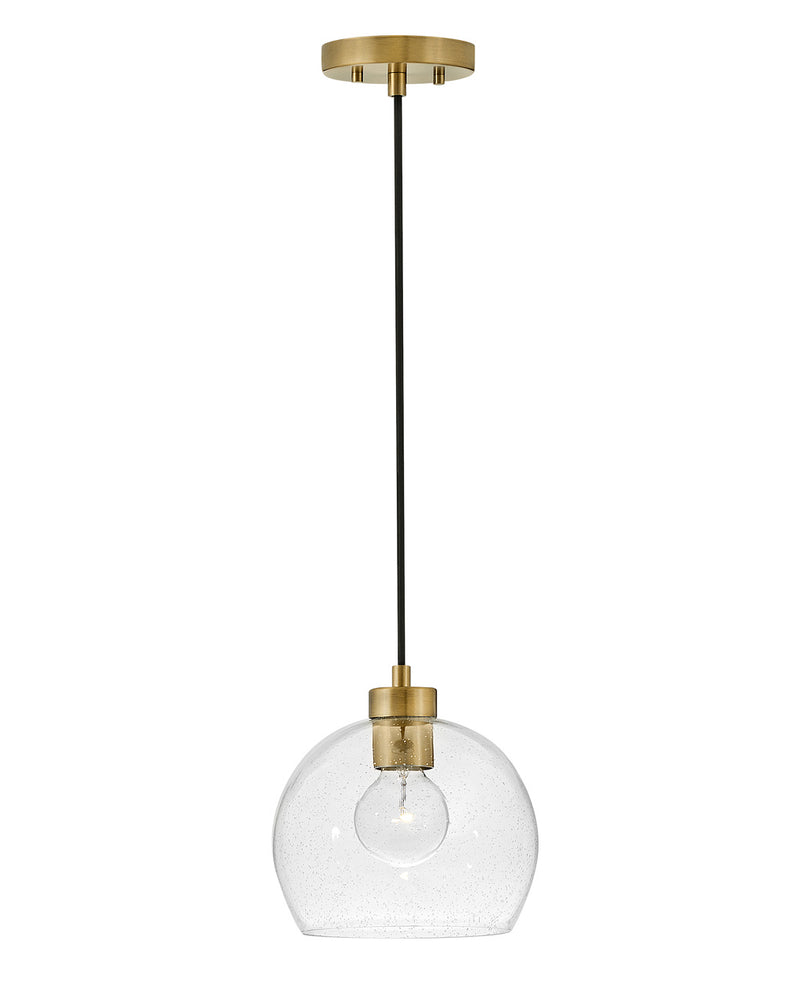 Lark 83017LCB LED Pendant, Lacquered Brass