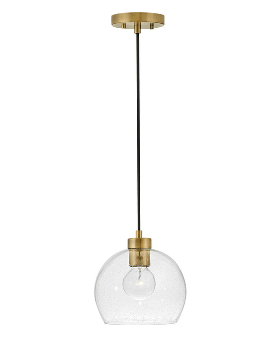 Lark 83017LCB LED Pendant, Lacquered Brass