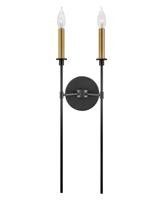 Lark 83072BK LED Wall Sconce, Black