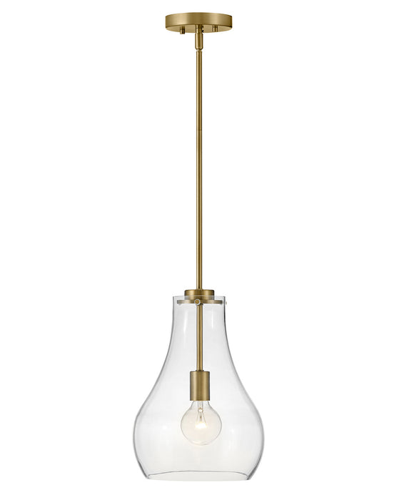 Lark 83117LCB LED Pendant, Lacquered Brass