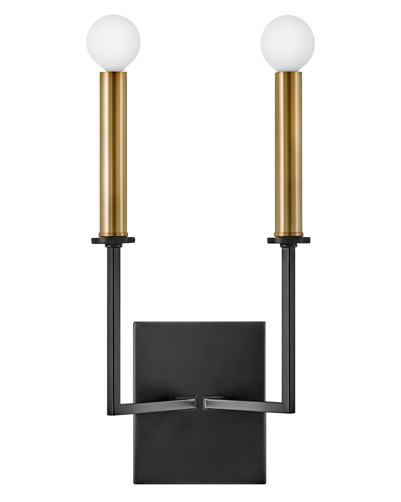 Lark 83152BK LED Wall Sconce, Black