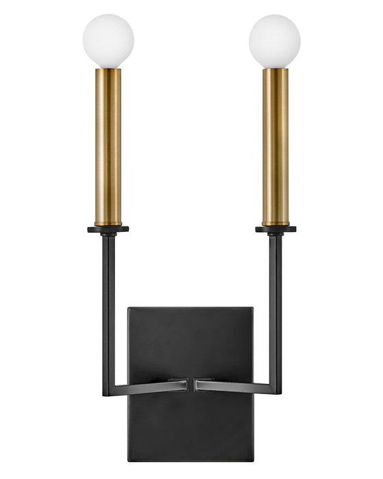 Lark 83152BK LED Wall Sconce, Black
