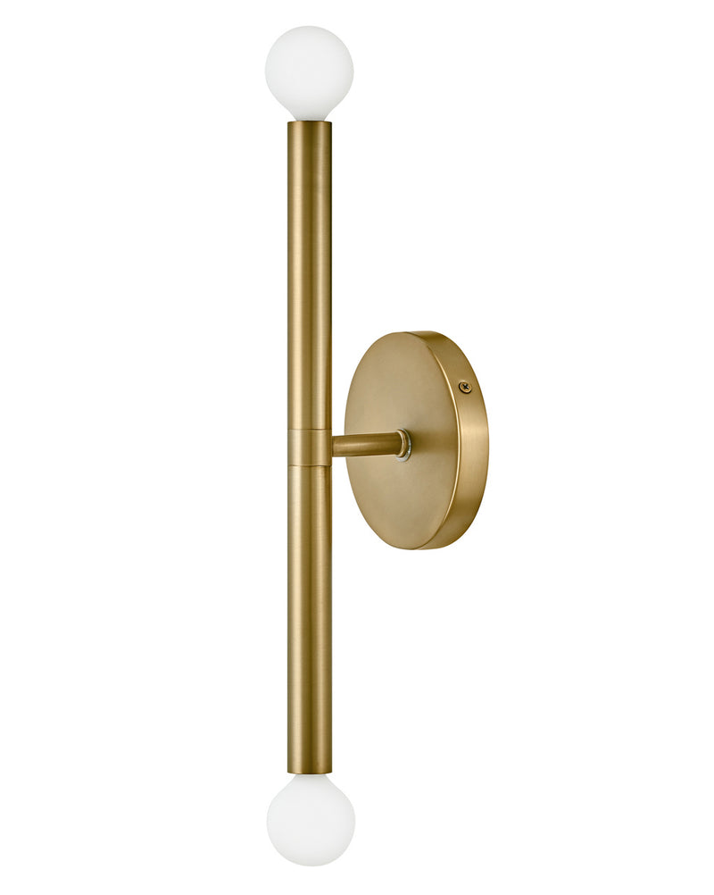 Lark 83192LCB LED Wall Sconce, Lacquered Brass