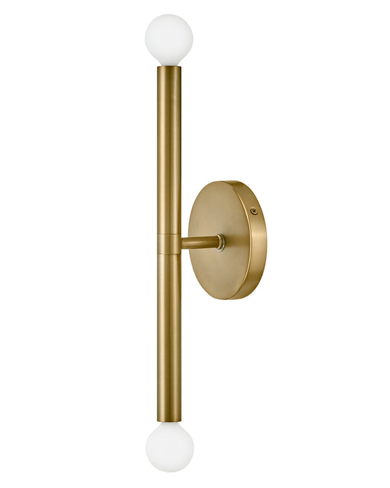 Lark 83192LCB LED Wall Sconce, Lacquered Brass