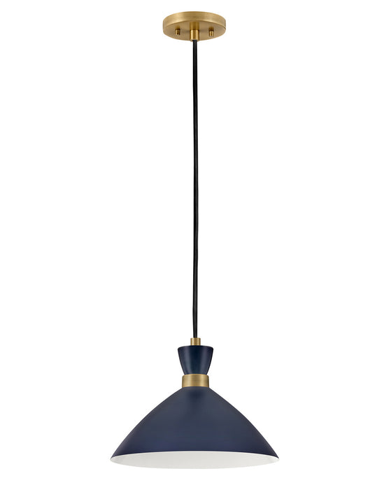Lark 83257MV-HB LED Pendant, Matte Navy