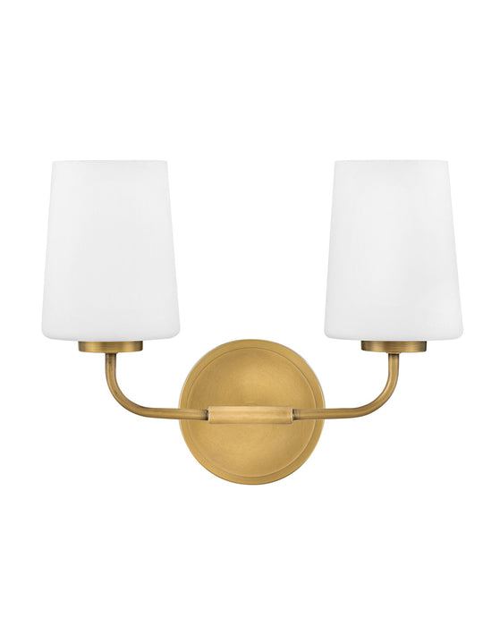 Lark 853452HB LED Vanity, Heritage Brass