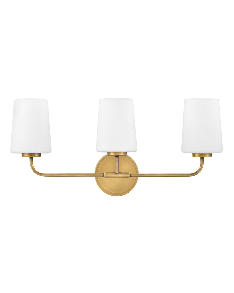 Lark 853453HB LED Vanity, Heritage Brass