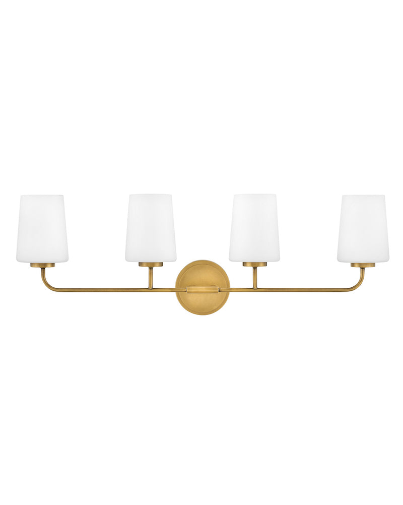 Lark 853454HB LED Vanity, Heritage Brass