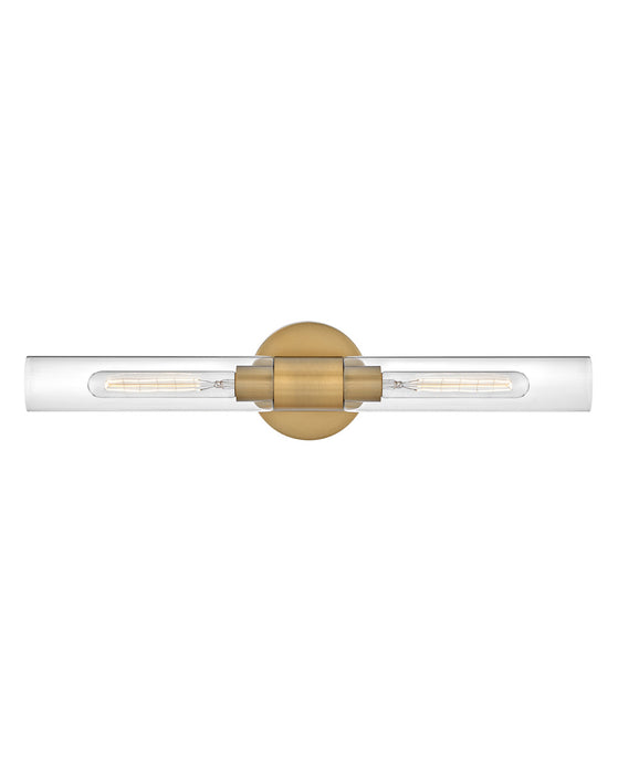 Lark 85402LCB LED Vanity, Lacquered Brass