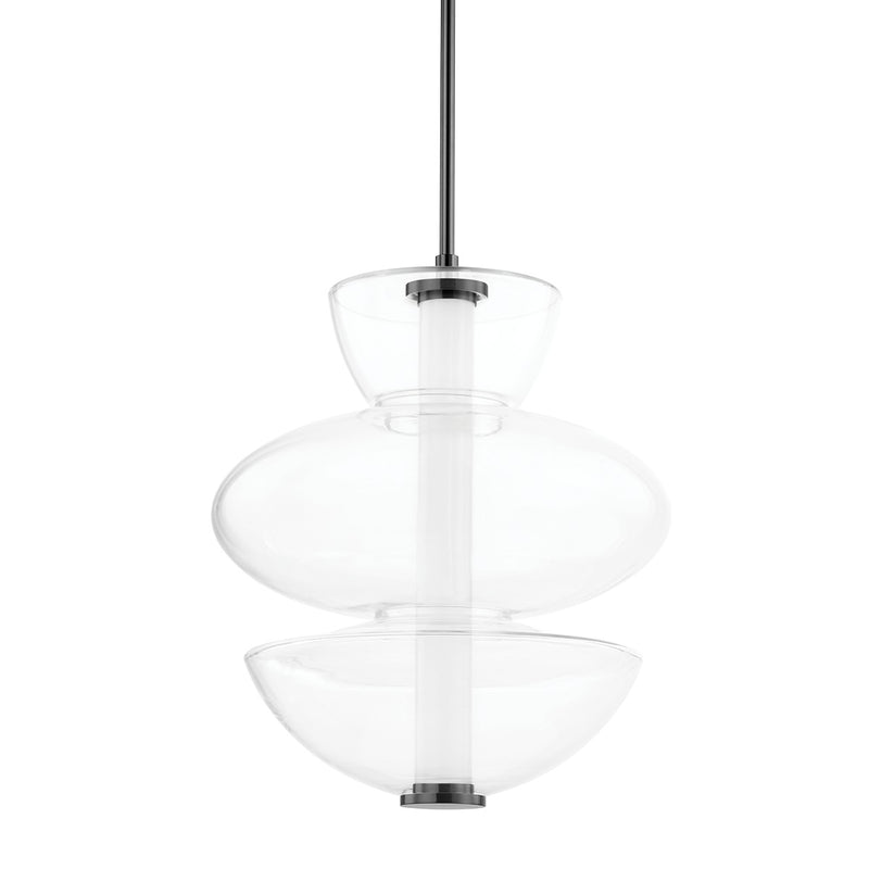 Hudson Valley 5319-BLNK LED Pendant, Black Nickel