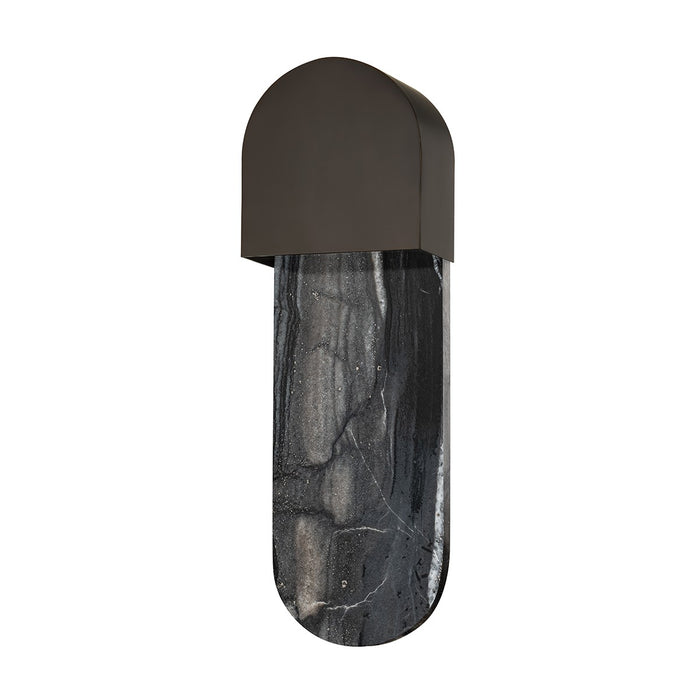 Hudson Valley 1851-BBR One Light Wall Sconce, Black Brass