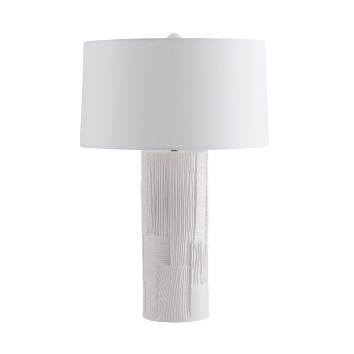 Arteriors 45112-613 One Light Table Lamp, Matte Cream
