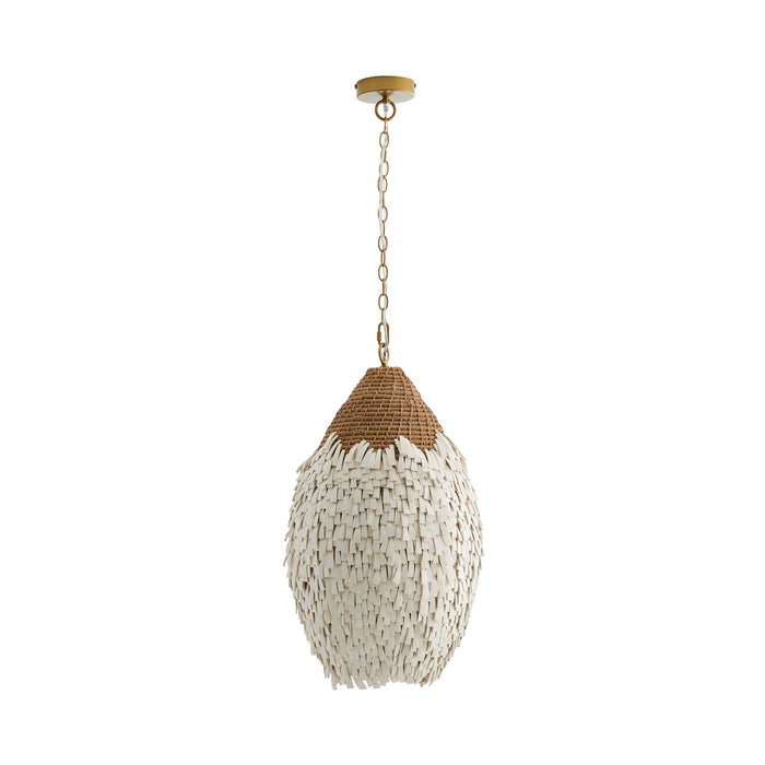 Arteriors 45205 One Light Pendant, Natural
