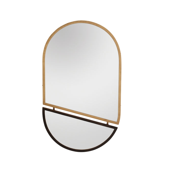 Arteriors 4690 Mirror, Antique Brass