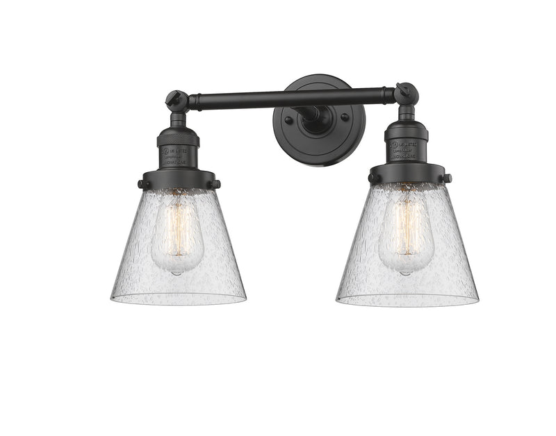 Innovations 208-OB-G64-LED LED Bath Vanity, Oil Rubbed Bronze