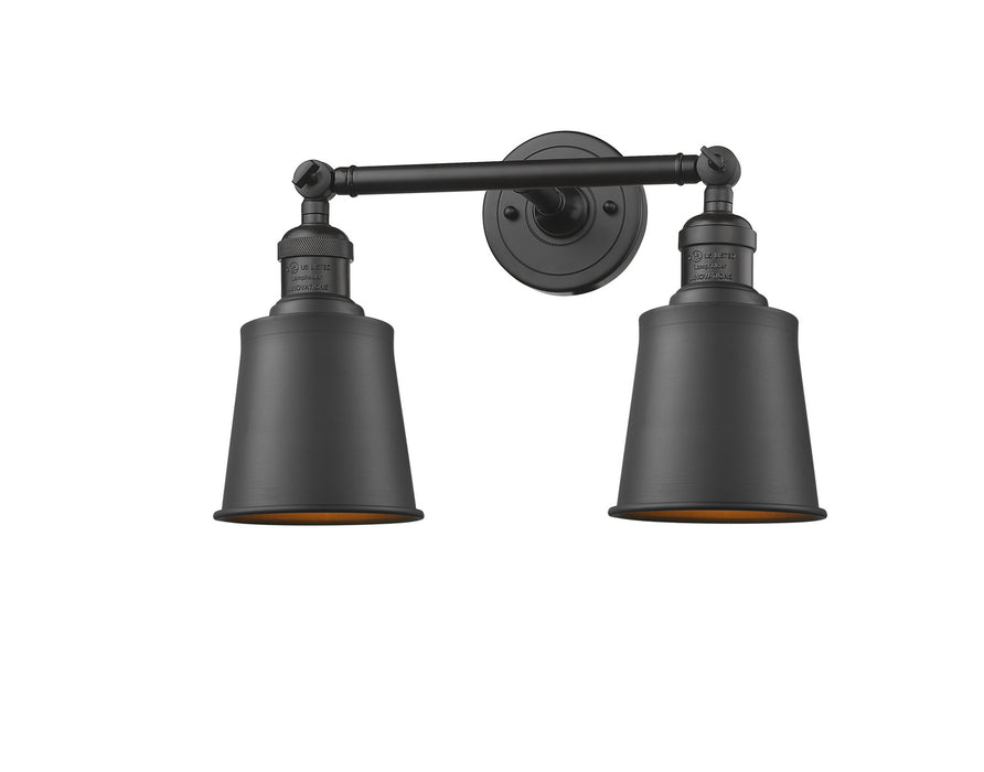 Innovations 208-OB-M9-OB Two Light Bath Vanity, Oil Rubbed Bronze
