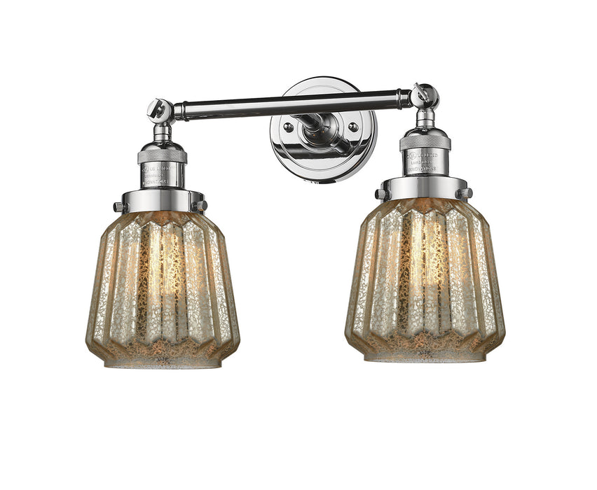 Innovations 208-PC-G146-LED LED Bath Vanity, Polished Chrome