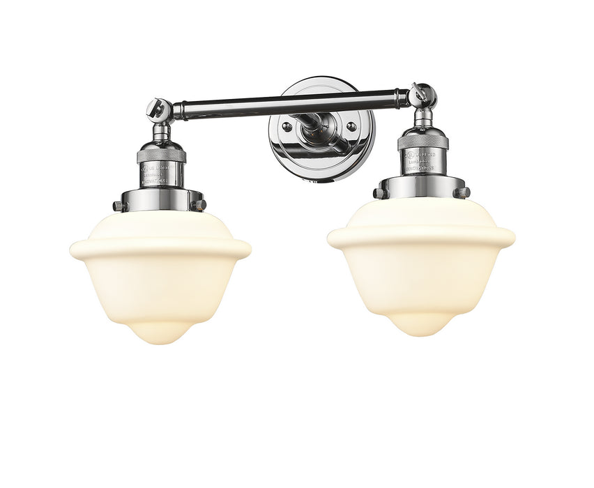 Innovations 208-PC-G531 Two Light Bath Vanity, Polished Chrome