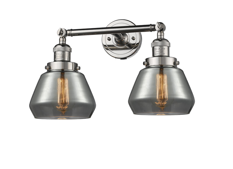 Innovations 208-PN-G173-LED LED Bath Vanity, Polished Nickel
