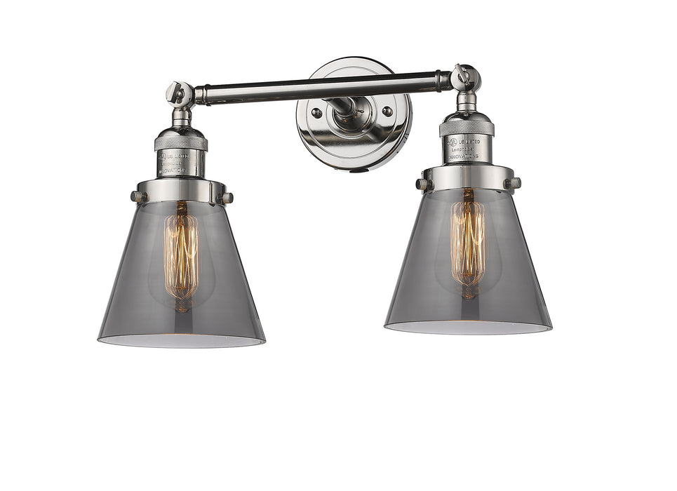 Innovations 208-PN-G63-LED LED Bath Vanity, Polished Nickel