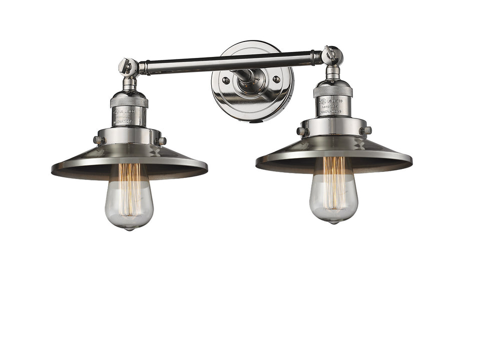 Innovations 208-PN-M1-LED LED Bath Vanity, Polished Nickel