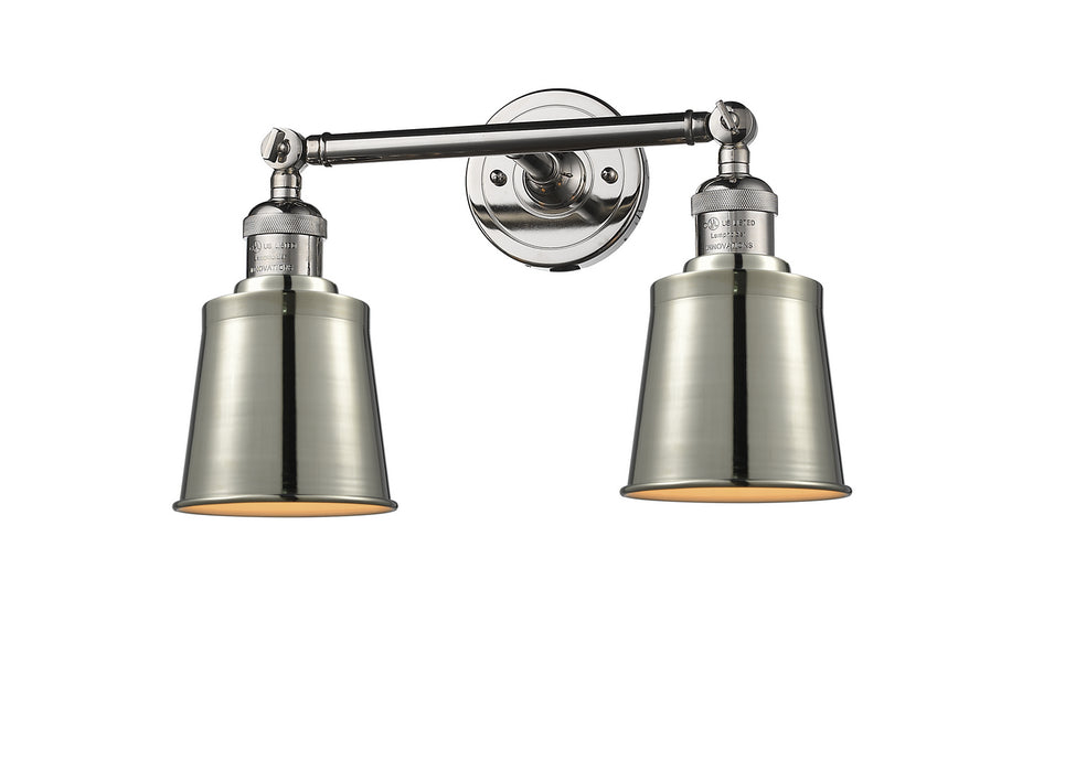 Innovations 208-PN-M9-LED LED Bath Vanity, Polished Nickel