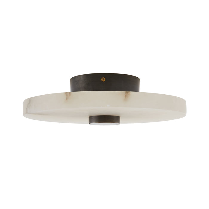 Arteriors 49786 LED Flush Mount, White