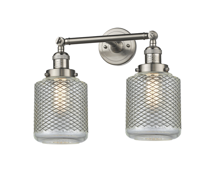 Innovations 208-SN-G262-LED LED Bath Vanity, Brushed Satin Nickel