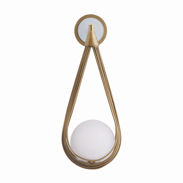 Arteriors 49826 One Light Wall Sconce, Antique Brass