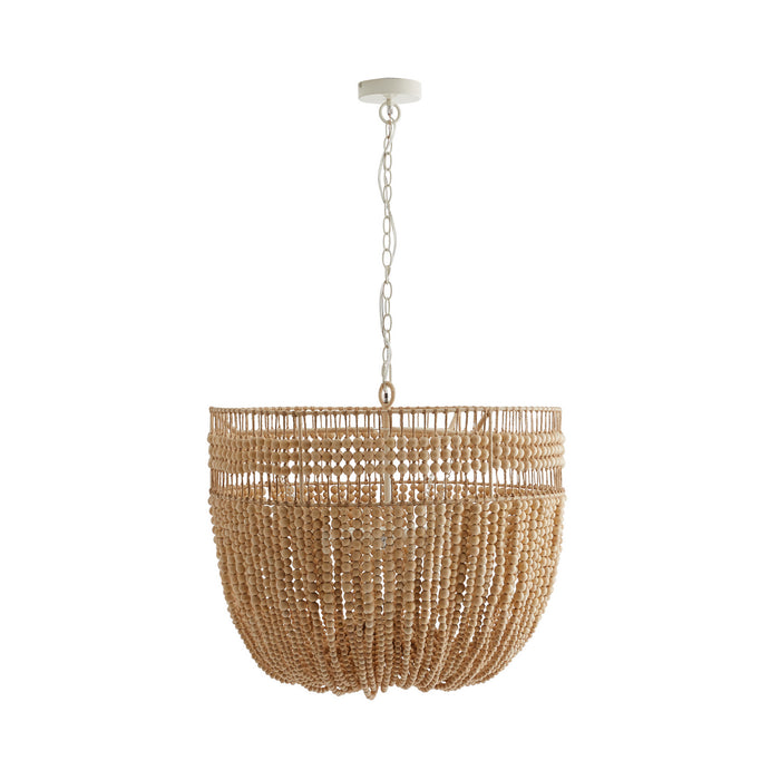Arteriors 85025 Six Light Chandelier, Natural