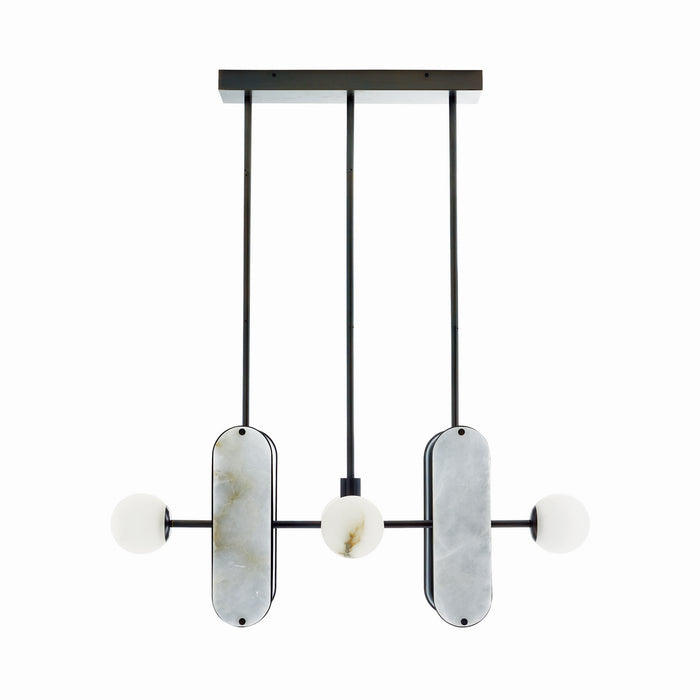 Arteriors 89478 LED Pendant, White