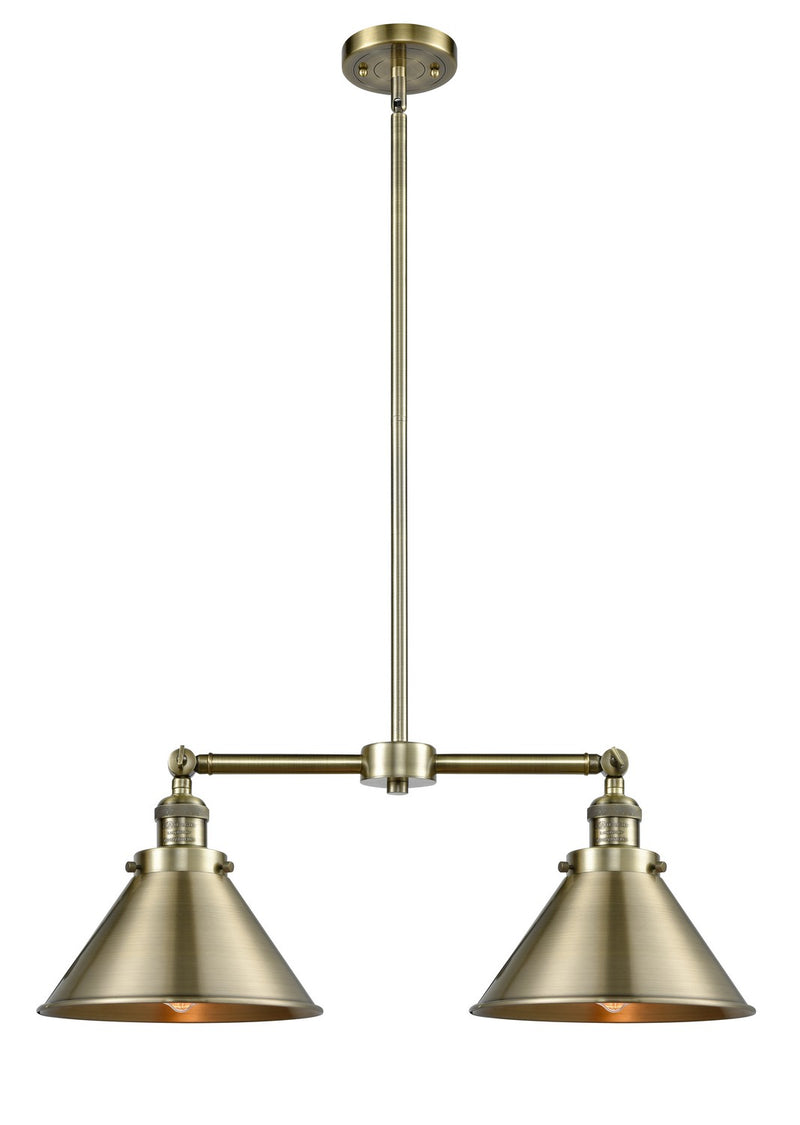 Innovations 209-AB-M10-AB-LED LED Island Pendant, Antique Brass