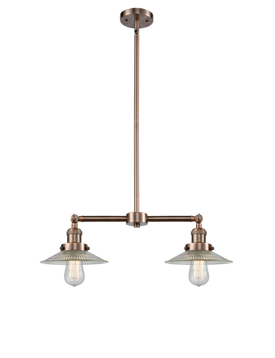 Innovations 209-AC-G2-LED LED Island Pendant, Antique Copper