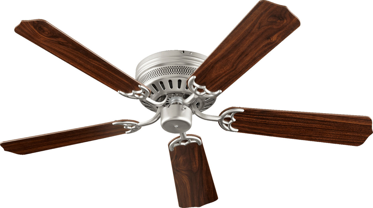 Quorum 11525-65 52" Ceiling Fan, Satin Nickel