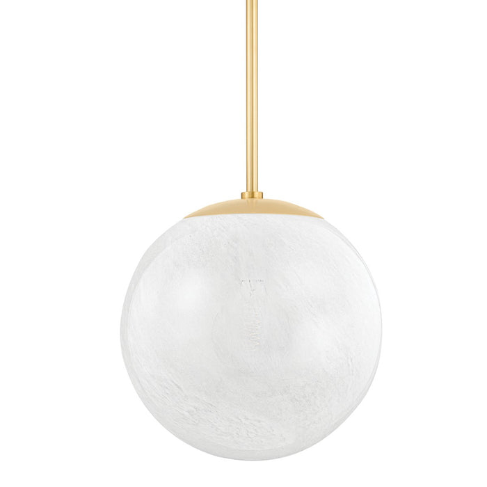 Hudson Valley 1316-AGB One Light Pendant, Aged Brass