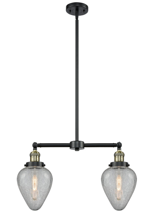 Innovations 209-BAB-G165-LED LED Island Pendant, Black Antique Brass