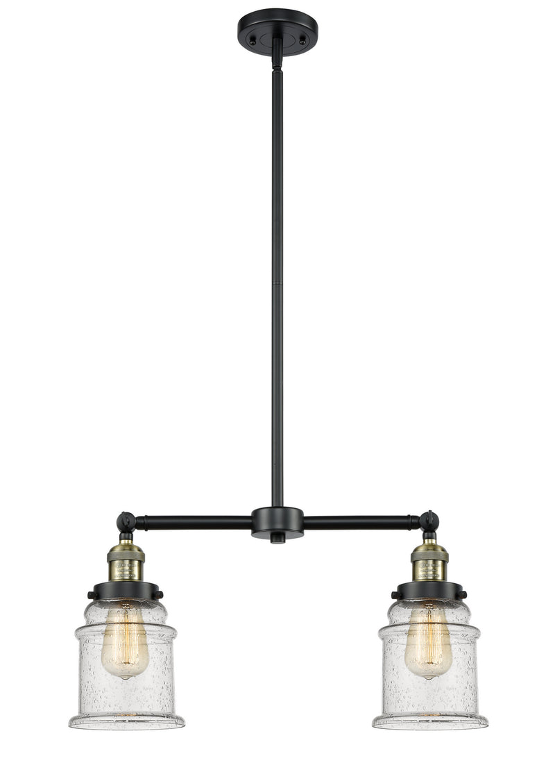 Innovations 209-BAB-G184-LED LED Island Pendant, Black Antique Brass