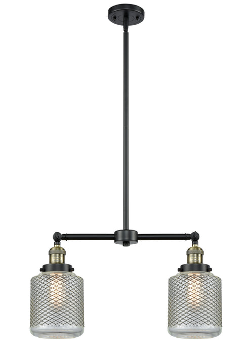 Innovations 209-BAB-G262-LED LED Island Pendant, Black Antique Brass
