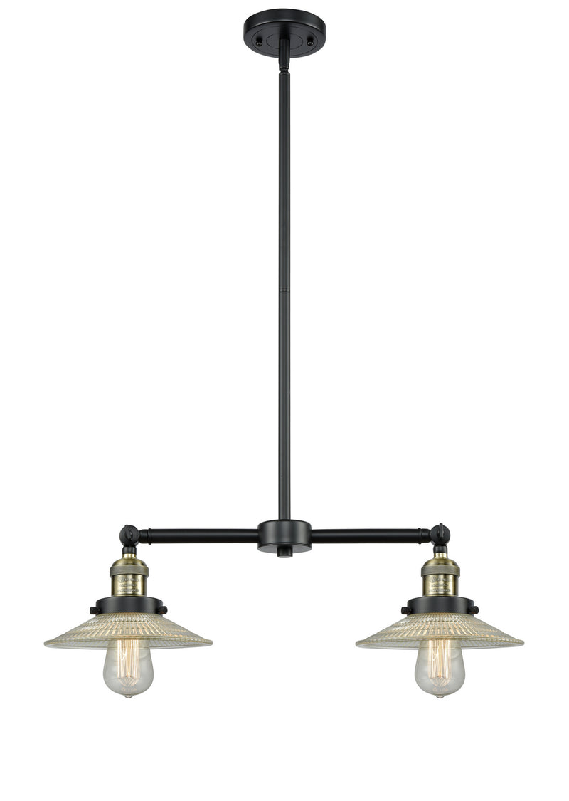 Innovations 209-BAB-G2-LED LED Island Pendant, Black Antique Brass