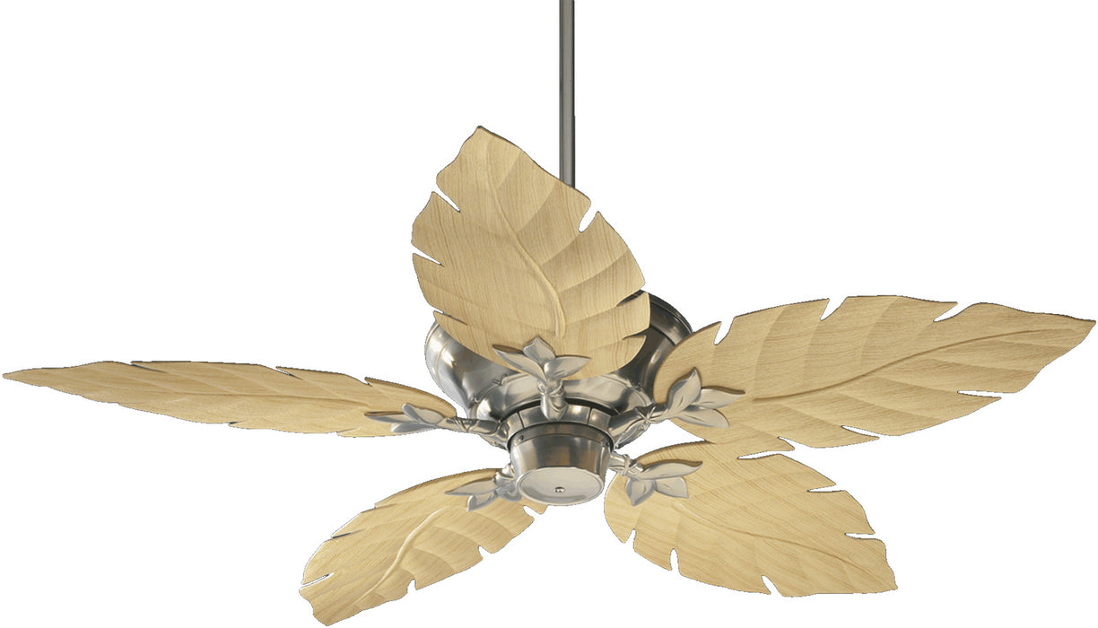 Quorum 135525-65 52"Patio Fan, Satin Nickel