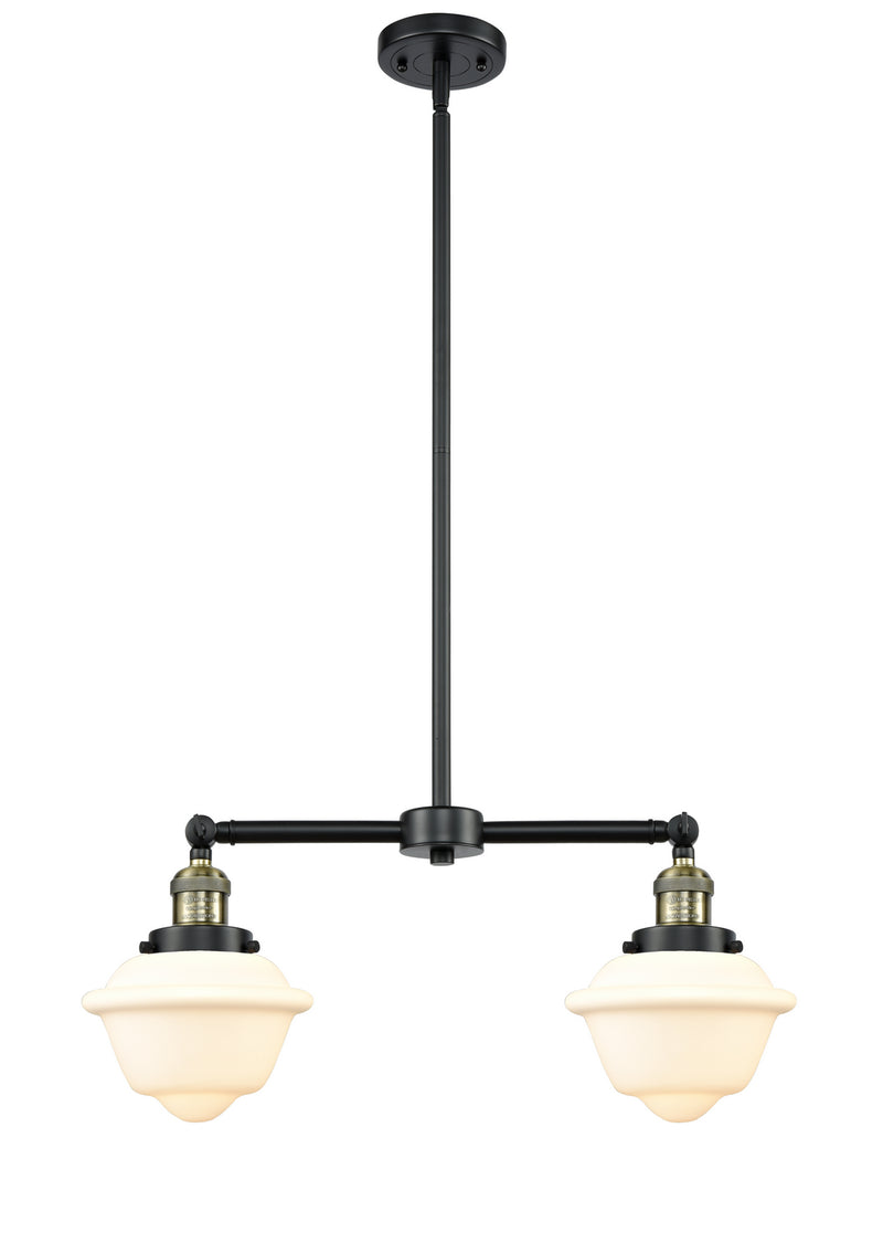 Innovations 209-BAB-G531-LED LED Island Pendant, Black Antique Brass