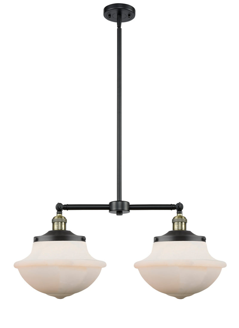 Innovations 209-BAB-G541-LED LED Island Pendant, Black Antique Brass