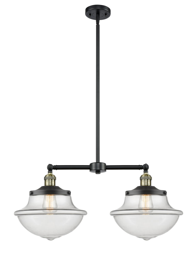 Innovations 209-BAB-G542-LED LED Island Pendant, Black Antique Brass