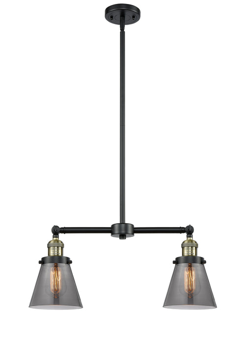 Innovations 209-BAB-G63-LED LED Island Pendant, Black Antique Brass