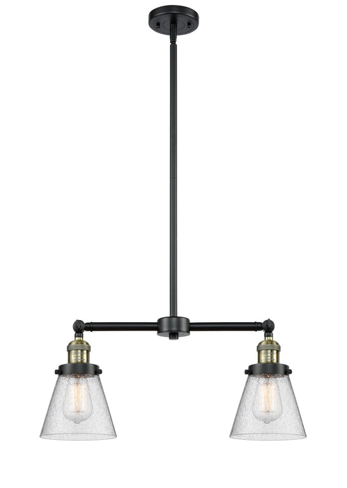 Innovations 209-BAB-G64-LED LED Island Pendant, Black Antique Brass