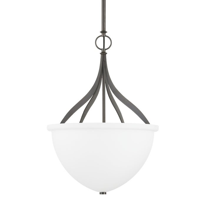 Hudson Valley 2817-DB Three Light Pendant, Distressed Bronze