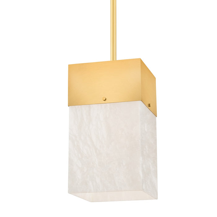 Hudson Valley 3810-AGB LED Pendant, Aged Brass